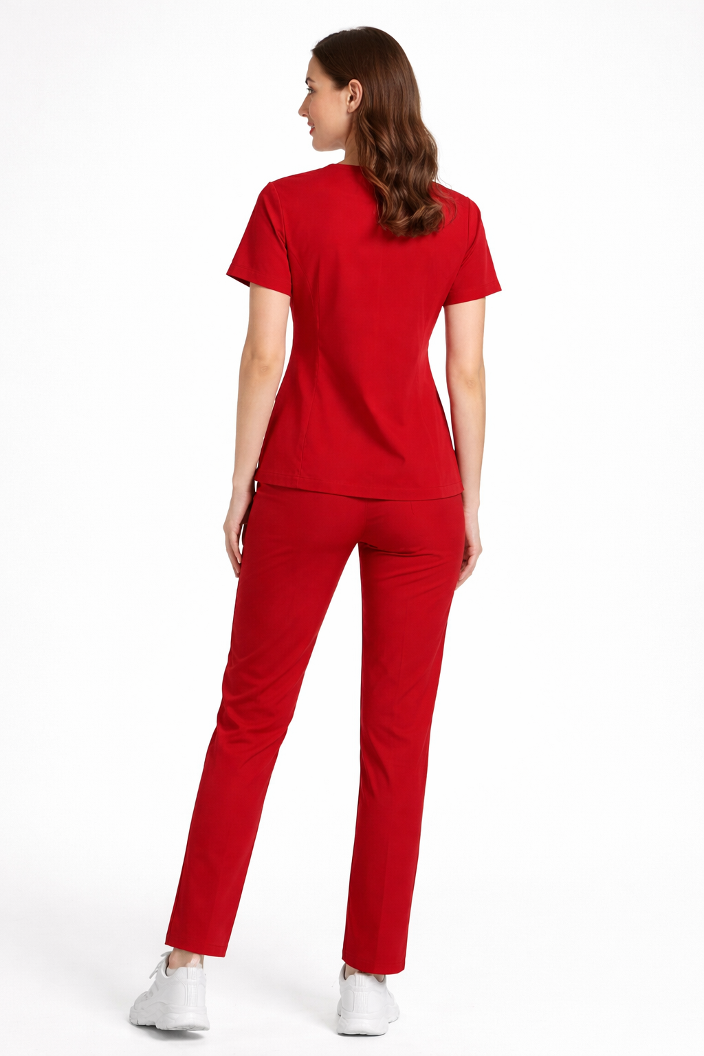 Polera Mujer Obstetricia Rojo