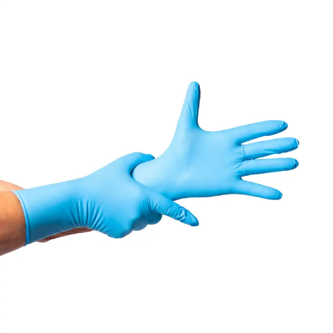 Guante de Nitrilo Azul 7,0 grs extralargo 30cm (50uds)